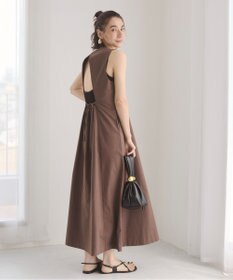 WEGO 【ANGIE VINTAGE】バックオープンノースリーブワンピース