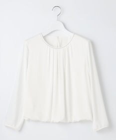 23区 S 【洗える】シルキーデシン ボールチェーン カットソー