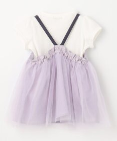 ANY KIDS チュールドッキングTシャツ