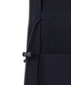 UNFILO 【セレモニー】BEAUTY FORM KNIT ZIPジレ