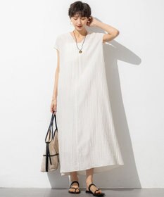 23区 【SLOW/一部店舗限定】ナチュラルピケワッシャー ワンピース
