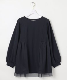 ANY SIS S 【WEB・一部店舗限定】ペプラムチュールコンビ セット