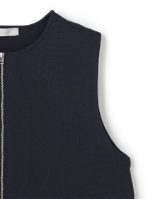 UNFILO 【セレモニー】BEAUTY FORM KNIT ZIPジレ
