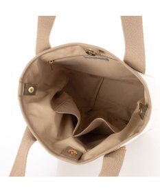 UNBILLION cachecache メッシュエコバッグ付きキャンバステープトート