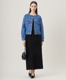 ICB L 【CLASSY.1月号掲載・洗える】ウォーターリサイクルデニム ジャケット