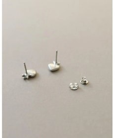 yoaa シルバー925 メラメラピアス