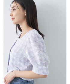 earth music&ecology ＳＥＴ２点　カットソーツィードアンサンブル