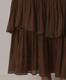 GRACE CONTINENTAL イレギュラーティアードスカート