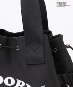 Y'SACCS SNOOPYデザイン 2way巾着トート(クッキー）