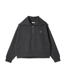 earth music&ecology ハーフＺＩＰ裏起毛プルオーバー
