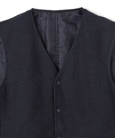 JOSEPH HOMME 【2WAY】パデットニットブロック　リバーシブルベスト