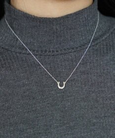 yoaa シルバー925 ポニーシュー ネックレス