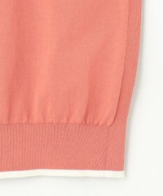 J.PRESS LADIES BASIC HT COTTON クルーネック カーディガン