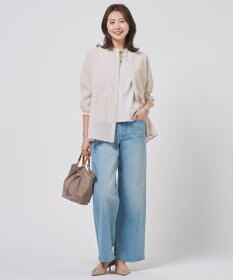 J.PRESS LADIES S RELAXION Sheer ボイル ブラウス