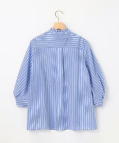 組曲 【WEB限定】ナイロンレーヨン スキッパーブラウス