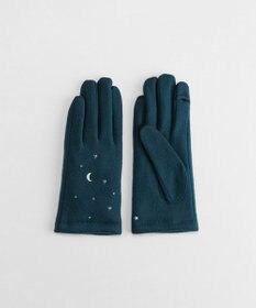 ORuKuBET 夜空刺繍ジャージグローブ(WOMEN)【タッチパネル対応】