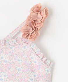 ANY KIDS 花柄チュールワンピース水着