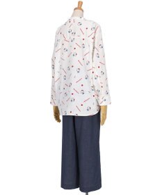 ワコール／睡眠科学 パジャマ 長袖 長ズボン 綿100%(本体) 寝返りしやすい 【睡眠科学×サンリオキャラクターズ】 レディース YDX651 睡眠科学／ワコール