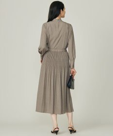 自由区 【セットアップ対応】ライトサテンプリーツ スカート