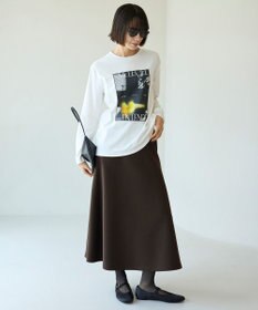 UNFILO コットンスムース グラフィック ロンＴ