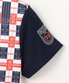 23区GOLF 【WOMEN】【吸水速乾/UVカット】フィールドチェック柄ポロシャツ