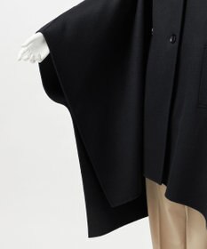 23区 【エステータ】ウールリバー ポンチョ コート