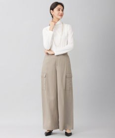 自由区 【洗える】ドライタッチインナー ハイネックカットソー