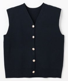 ANY メタルボタンニットベスト