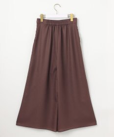 ANY SIS L 【接触冷感・UVカット・速乾】スムージーポリエステルタックフレア パンツ