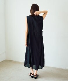 YECCA VECCA ドライタッチシアードロストワンピース