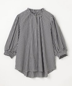 ANY L 【接触冷感/UVカット/抗菌防臭/速乾】エニイファンクション シャーリングブラウス