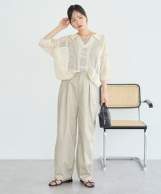 earth music&ecology チノタックパンツ