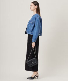 ICB L 【CLASSY.1月号掲載・洗える】ウォーターリサイクルデニム ジャケット