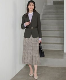 ANY SIS S ビューティサーモ2WAYストレッチ ノーカラージャケット