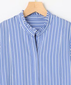 組曲 【WEB限定】ナイロンレーヨン スキッパーブラウス