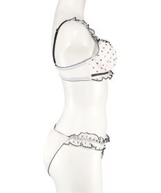 San-ai Resort（三愛水着楽園） 【WEB限定】フェミニンプティハートブラジャー＆ショーツセット 【northerly】