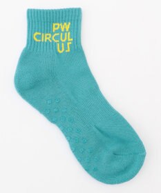 PW CIRCULUS 【虫よけ加工】【WOMEN】ブランドロゴ ショートソックス  ゴルフ