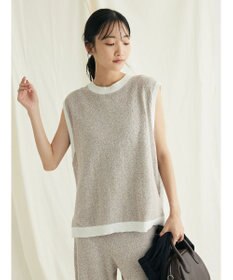 CRAFT STANDARD BOUTIQUE リンクス編みニットベスト