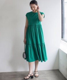 組曲 サマージャージーティアード ワンピース