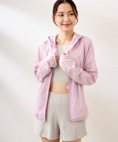 OP／FILA 【FILA】ラッシュガードフルジップ 軽量布帛パーカー