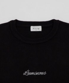 WEGO アクセ付きワンポイントニットプルオーバー（LS）