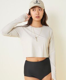 OP／FILA 【Ocean Pacific】カップ付きラッシュガード　水着3点セット