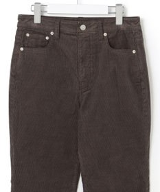 23区 【SLOW】ストレッチ コーデュロイ ストレート フレア パンツ