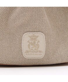 A.D.M.J. 【ファブリック】リネンラメクロス/前金具付トート32cm(Dカン＋)リネンラメクロス/前金具付トート40cm(Dカン＋)