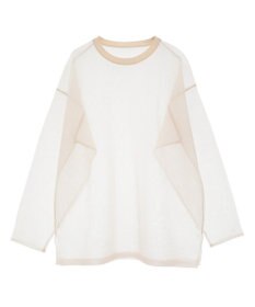 earth music&ecology シアールーズニットプルオーバー