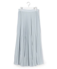 ICB L 【先行予約】ライトジョーゼットプリーツ スカート