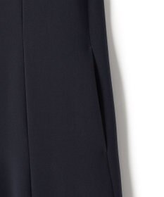 23区 【セットアップ対応/洗える】トリアセダブルジョーゼット 襟付き ワンピース