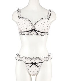 San-ai Resort（三愛水着楽園） 【WEB限定】フェミニンプティハートブラジャー＆ショーツセット 【northerly】