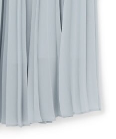 ICB L 【先行予約】ライトジョーゼットプリーツ スカート