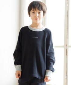 J.PRESS KIDS 【100-130cm】裏毛ラグラン ロゴトレーナー